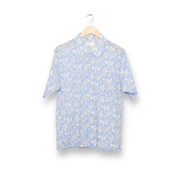 Universal Works Road Shirt Takihyo Print Blue 28180