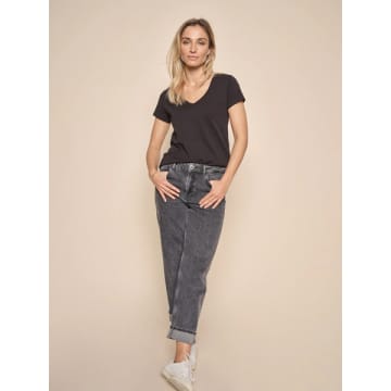 Mos Mosh Stella Spot Jeans In Grey