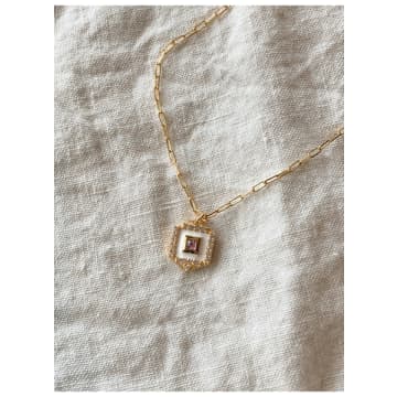 Une A Une Gatsby Necklace In White