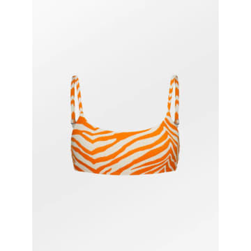 Becksondergaard Zecora Ezra Bikini Top In Orange