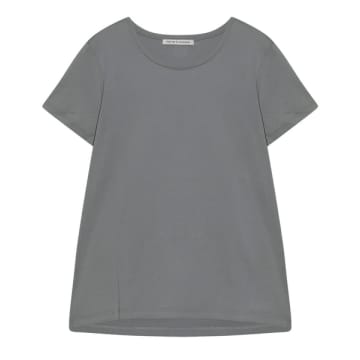 Cashmere-fashion-store Trusted Handwork Cotton T-shirt Round Neckline Short-arm