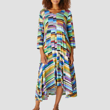 Sahara Horizon Stripe Jersey Dress