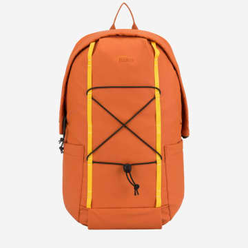 Elliker Kiln Hooded Zip Top Backpack In Orange