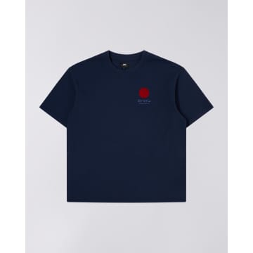 Edwin Japanese Sun Supply T-shirt In Blue