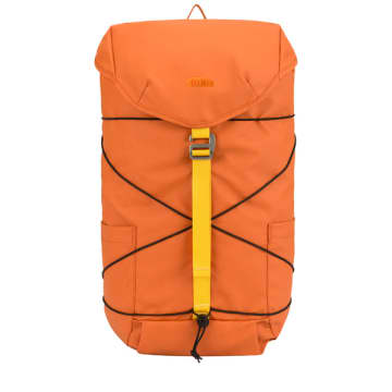 Elliker Wharfe Flap Over Backpack In Orange