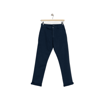 Indi And Cold Chino Luca Trousers In Navy In Blue
