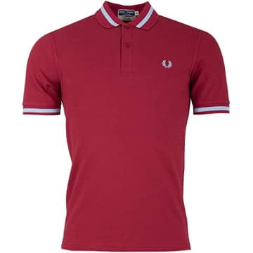 Fred Perry Reissues Original Single Tipped Polo Oxblood 924