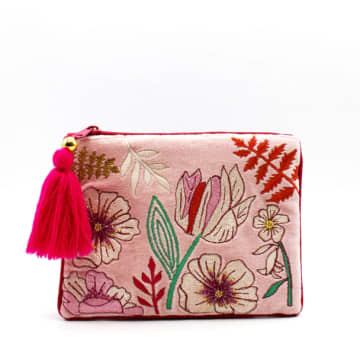 House Of Disaster Posy Light Pink Purse