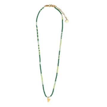 Mishky Summer Love Necklace In Green
