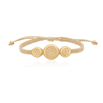 Anna Beck Macrame Bracelet In Gold