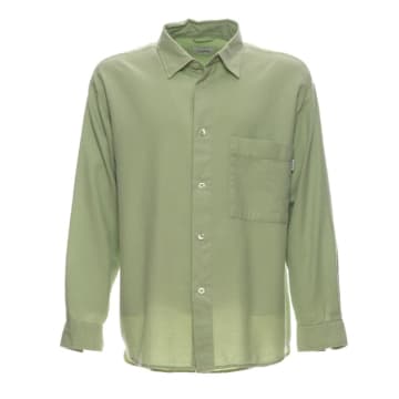 Amish Shirt For Man P23amx028p3730569 Pale Green
