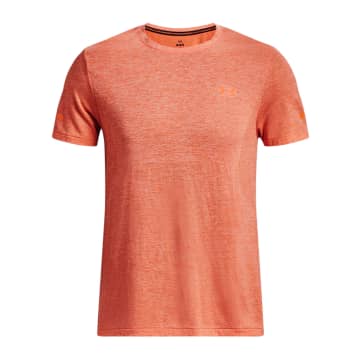 Under Armour T-shirt Seamless Uomo Frosted Orange/ Reflective