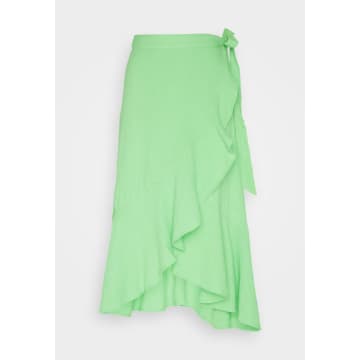 Y.a.s. Tammi Green Wrap Skirt