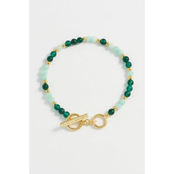 Estella Bartlett Green Semi Precious Bracelet