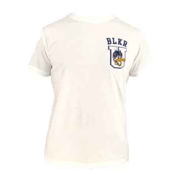 Bl'ker T-shirt Footbal Duck Uomo White