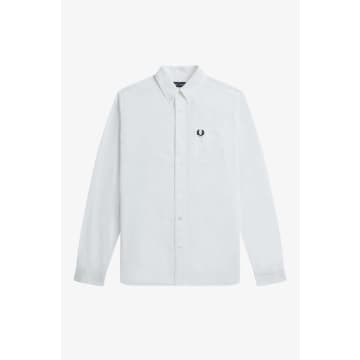 Fred Perry Oxford Shirt In White