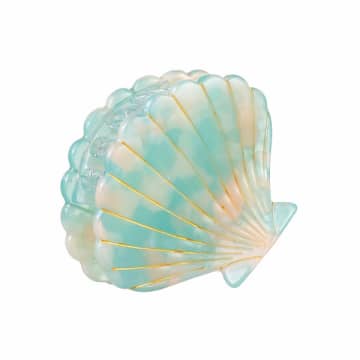 Bon Bon Fistral Shell Hair Clip In Blue