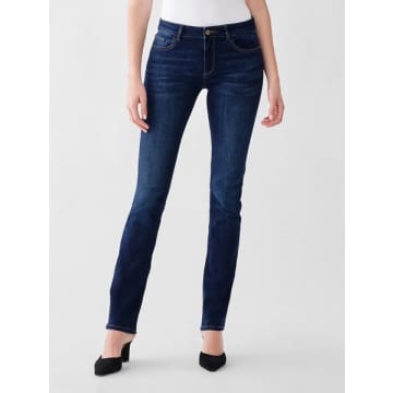 Dl1961 Coco Straight Mid Rise Jeans In Solo