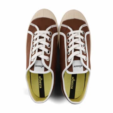 Novesta Brown White And Ecru Star Master Shoes