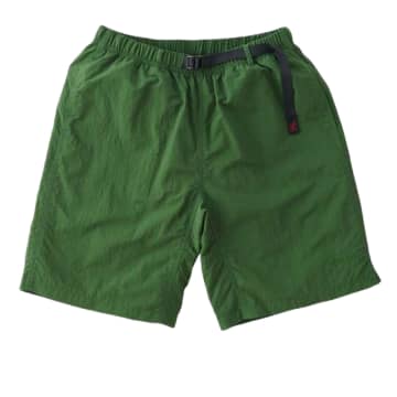 Shop Gramicci Pantaloncini Nylon Packable G Uomo Hunter Green