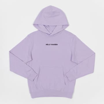 Helly Hansen Core Graphic Hoodie Hoodie In Lilatech In Purple