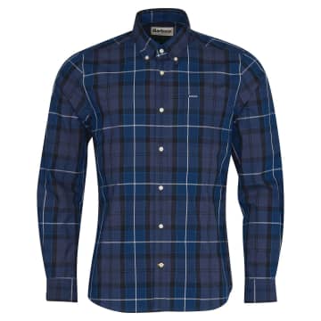 Barbour Sandwood Tailored Shirt In Blue