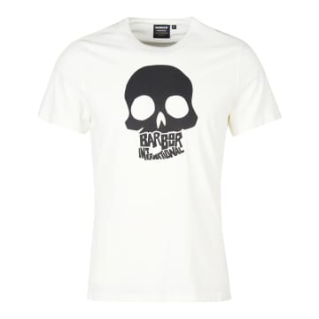 Barbour International Vantage Graphic-print T-shirt Whisper White