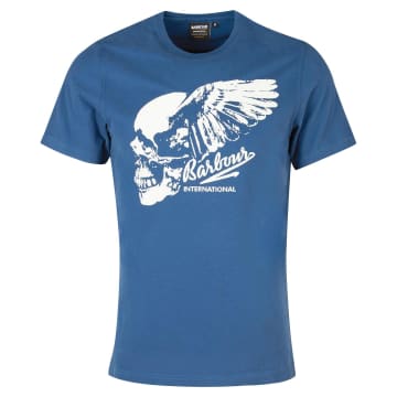 Barbour International Vantage Graphic-print T-shirt Insignia Blue
