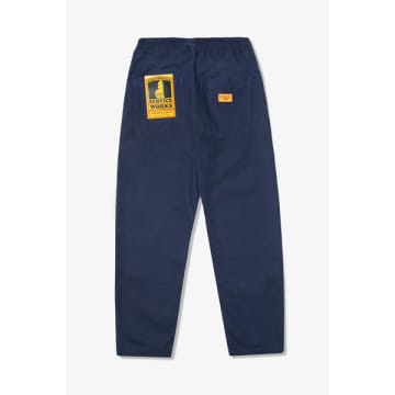 Service Works Classic Canvas Chef Pants In Blue