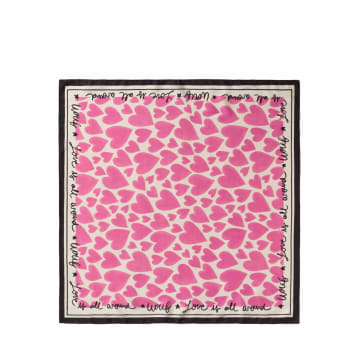 Wouf Pink Love Scarf