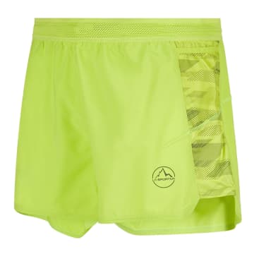 La Sportiva Auster Man Lime Punch Shorts In Green