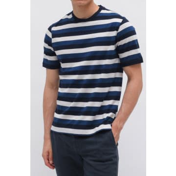 Circolo 1901 Striped Soft Jersey Cotton T Shirt