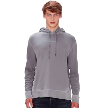 7 For All Mankind Blue And Grey Mineral Dye Hoodie