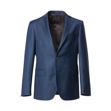 Navy Blue Slim Fit Suit Jacket