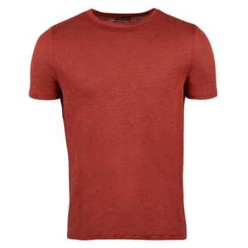 Stenströms Red Linen T Shirt