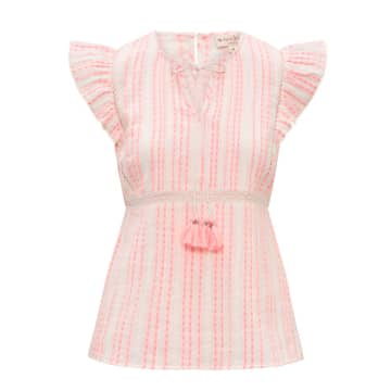 Nooki Design Anya Blouse In Pink