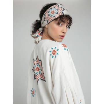 Nooki Design Hattie Headscarf In Neutrals