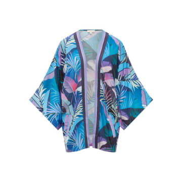 Nooki Design Tropical Kimono In Purple