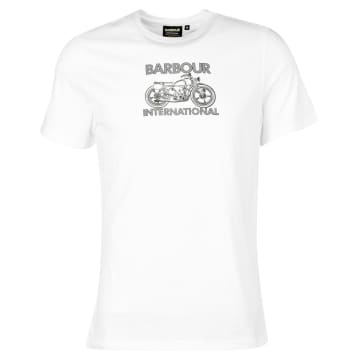 Barbour Lens T-shirt In White