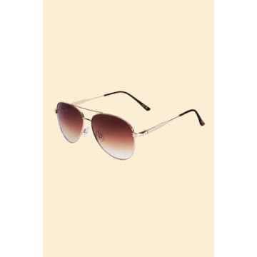 Powder Julieta Ltd Edition Sunglasses In Gold