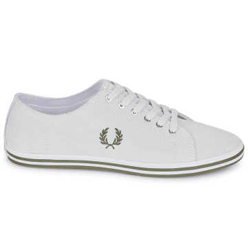 Fred Perry Kingston Suede Snow White