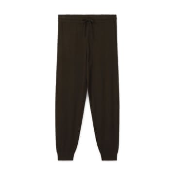 Chalk Dark Olive Lucy Lounge Pants In Green