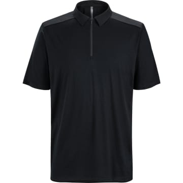 Arc'teryx Frame Ss Polo Shirt Black