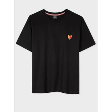 Paul Smith Heart Black T Shirt