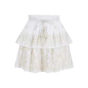 Pranella White Gold Belle Skirt
