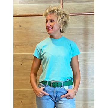 Ottod'ame Turquoise T Shirt In Blue