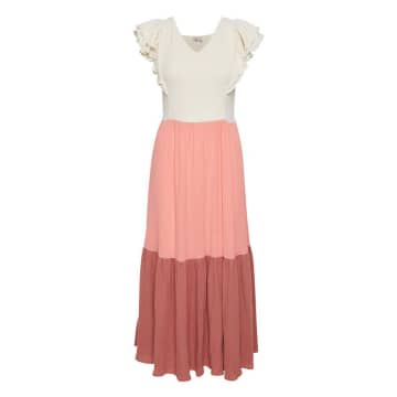 B.young Coral Byfvjoline Dress In Pink