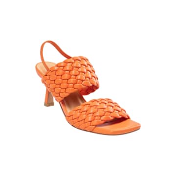 Sofie Schnoor Orange Heels Sandals