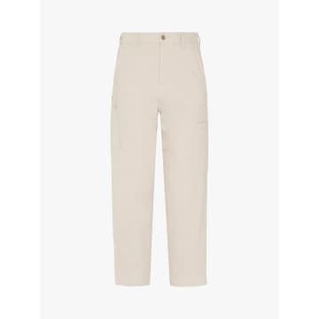 7 For All Mankind Almond Dylan Painter Comfort Twill Trousers