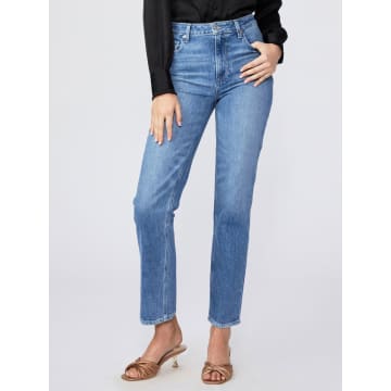 Shop Paige Wannabe Distressed Sarah Straight Jeans
